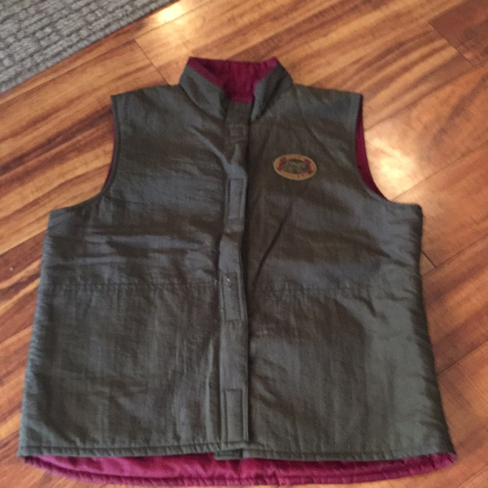 Trigger Disney Vest army green / Burgundy size L